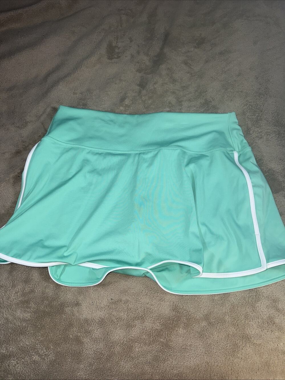 DSG‎ Womens Activate High-Rise Skort Mint Green Piped Size XXL NWT